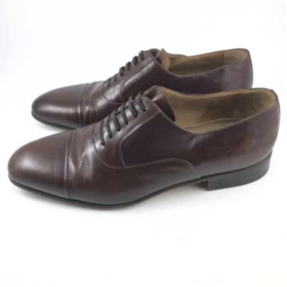 MORESCHI Mens Dress Shoes Elegant Brown Casual 9.5 - Picture 2 of 6